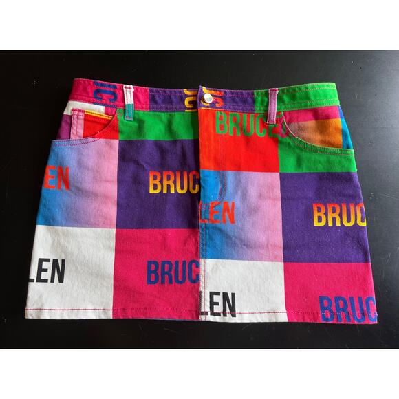 BruceGlen Denim Skirt - Picture 4 of 4